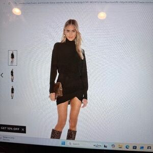 Lovers and Friends - Kiana sweater dress - small